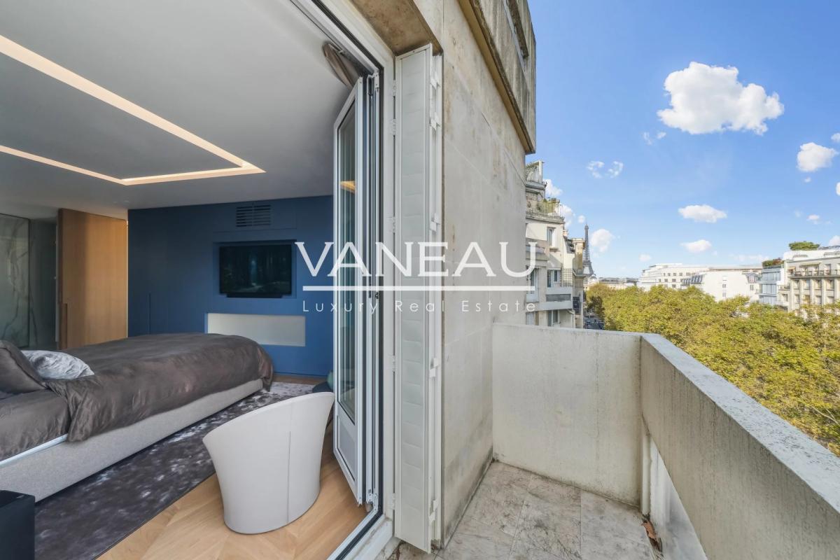 VIIe - Appartement de luxe - vue monuments - 6ème étage - Breteu