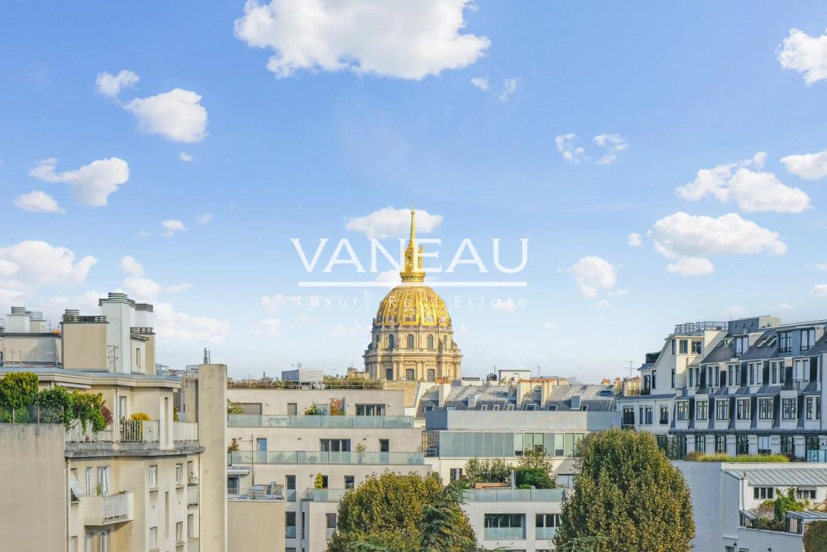VIIe - Appartement de luxe - vue monuments - 6ème étage - Breteu
