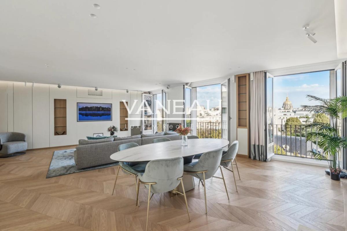 VIIe - Appartement de luxe - vue monuments - 6ème étage - Breteu