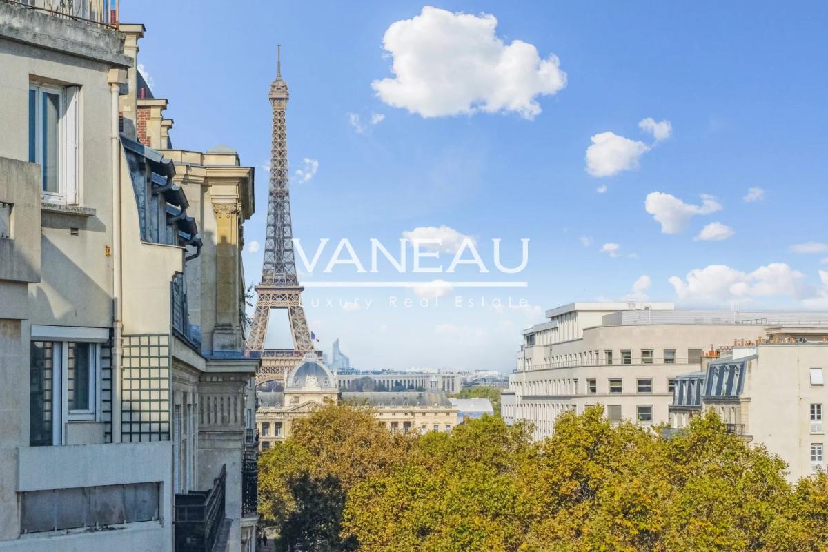 VIIe - Appartement de luxe - vue monuments - 6ème étage - Breteu