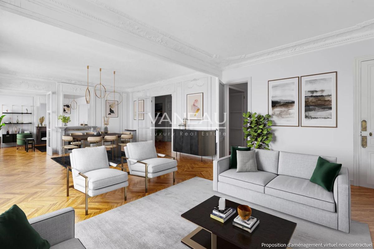 PARIS VIIe - Duroc - appartement familial - Quatre chambres- bal