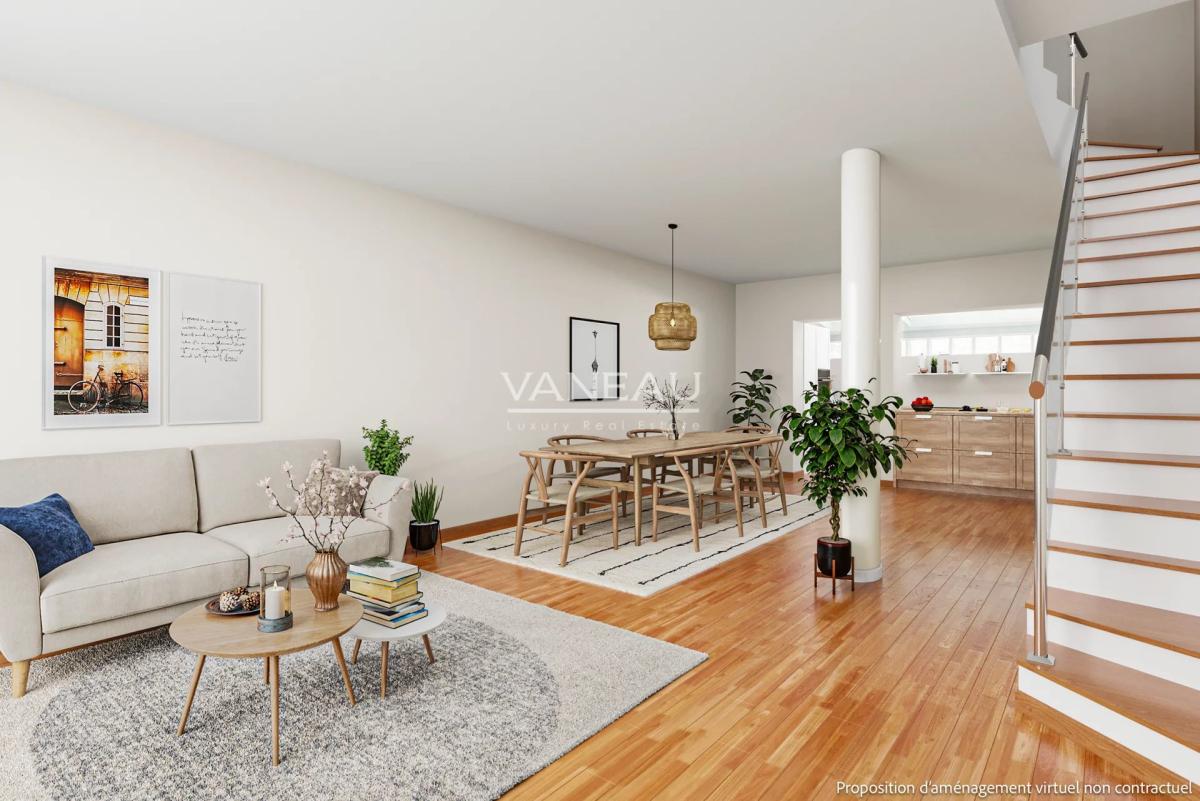 Boulogne-Billancourt/Marcel Sembat/Maison de 9 pièces. Espaces e
