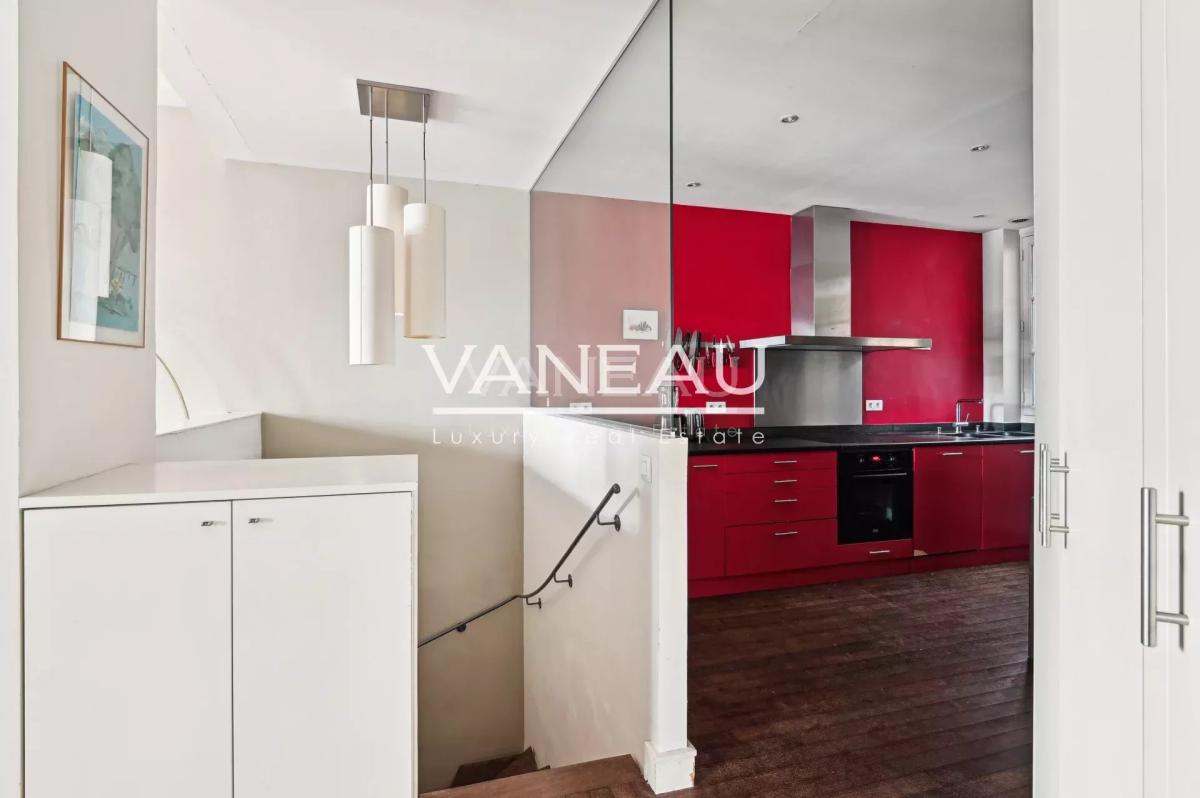 PARIS - XVIe - Beau duplex familial avec une vue imprenables sur