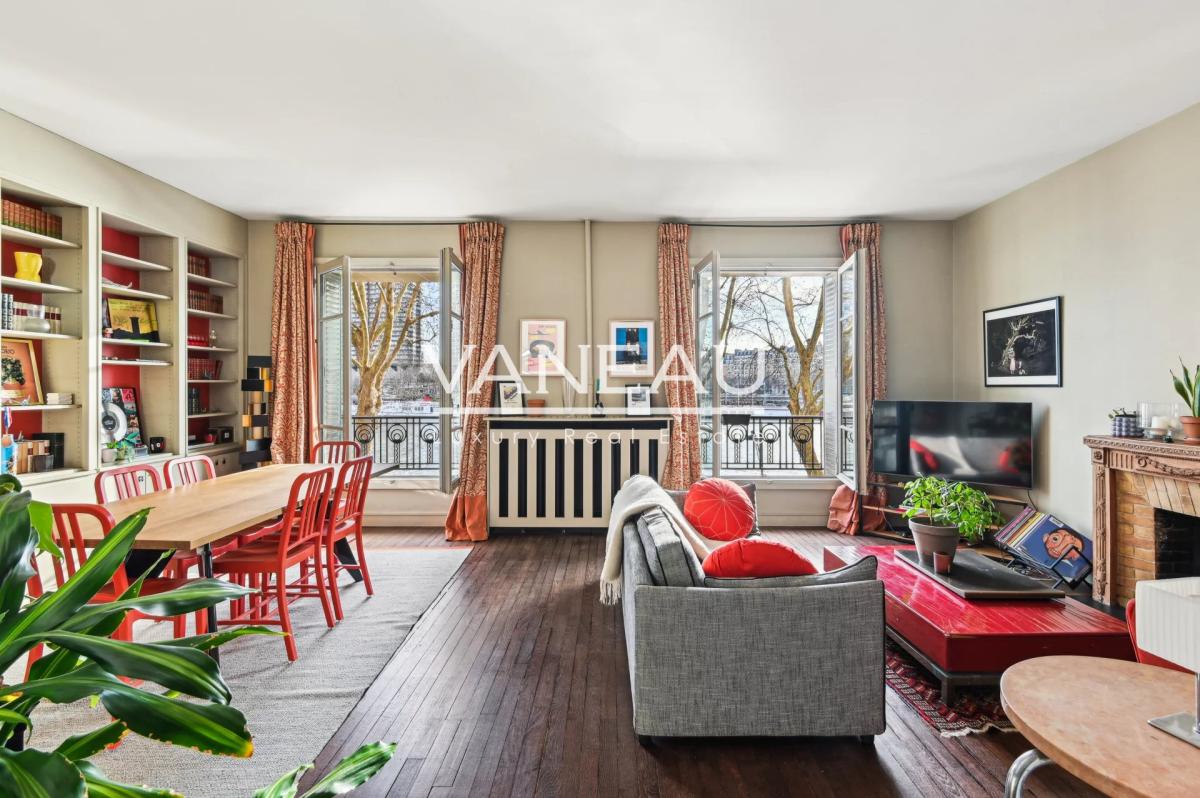 PARIS - XVIe - Beau duplex familial avec une vue imprenables sur