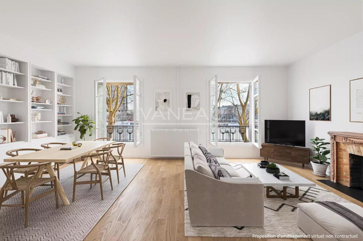 PARIS - XVIe - Beau duplex familial