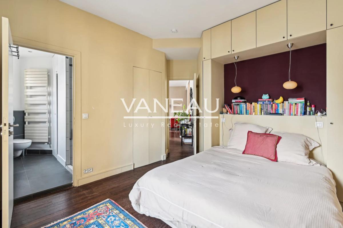 PARIS - XVIe - Beau duplex familial avec une vue imprenables sur