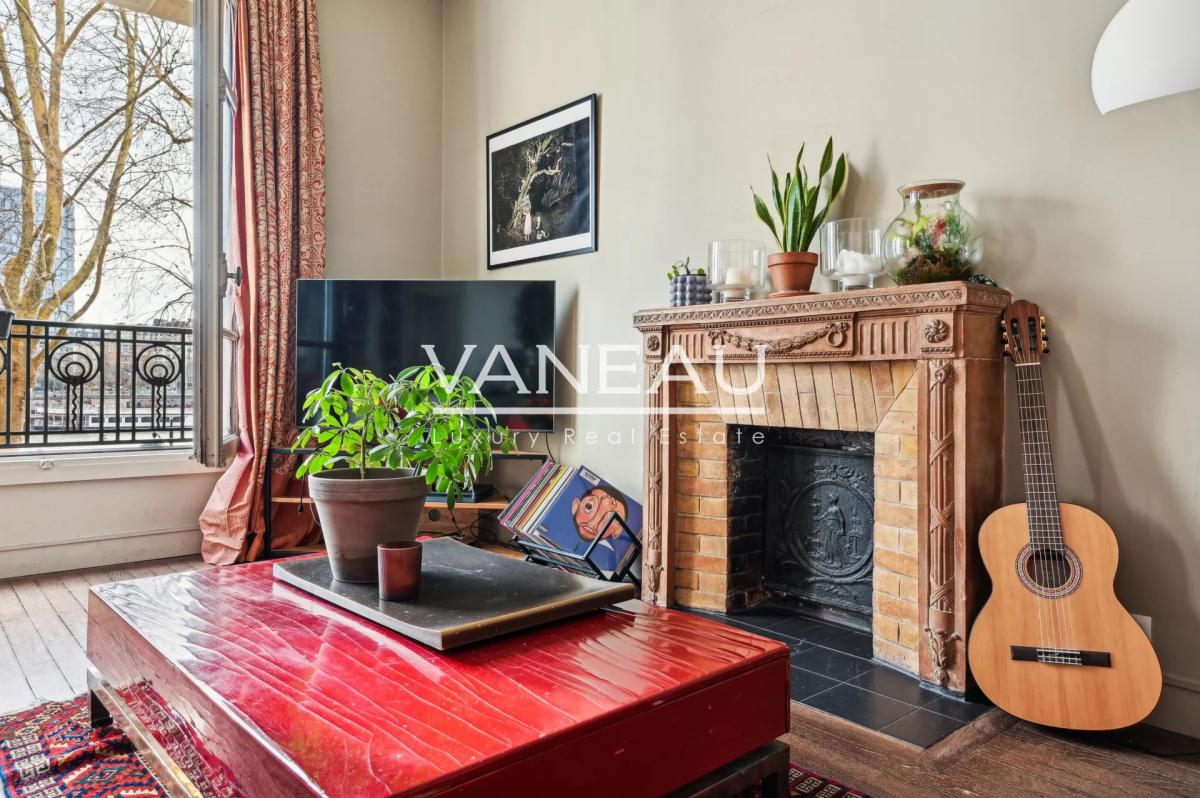 PARIS - XVIe - Beau duplex familial avec une vue imprenables sur