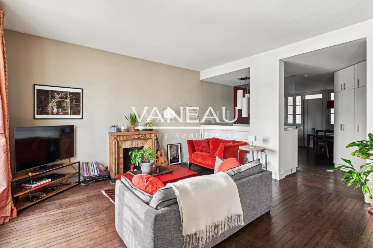 PARIS - XVIe - Beau duplex familial avec une vue imprenables sur