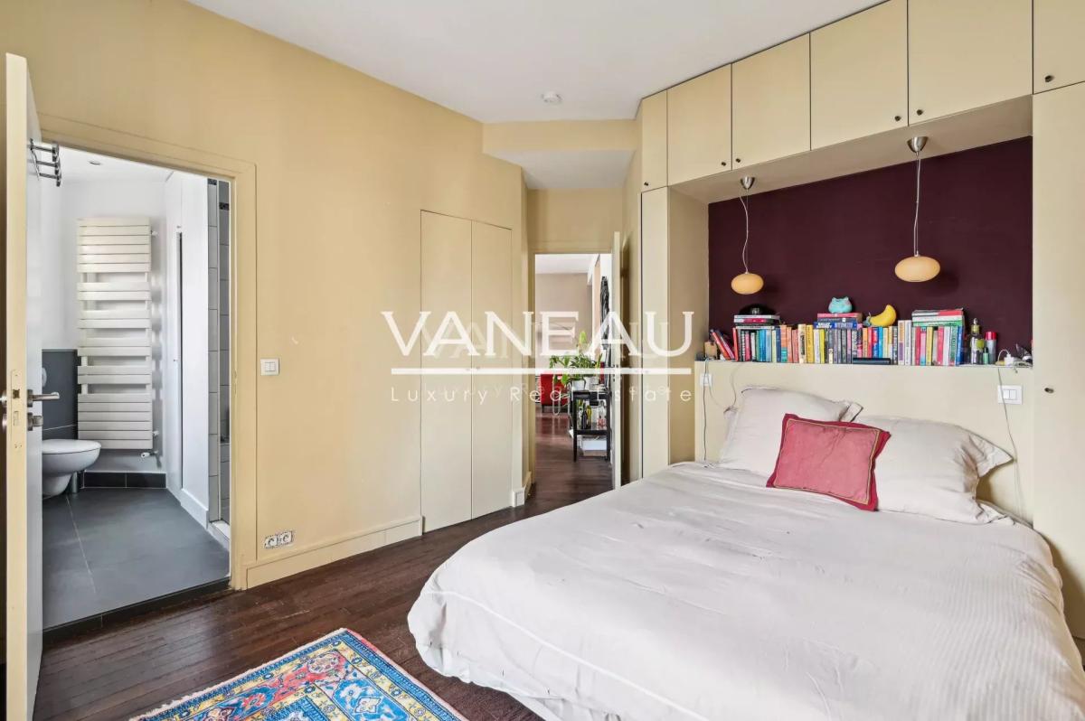 PARIS - XVIe - Beau duplex familial avec une vue imprenables sur