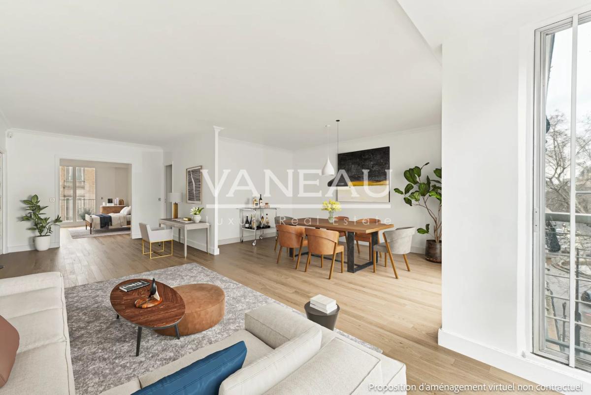 Paris XVIe - Victor Hugo - Bel appartement familial  en étage él