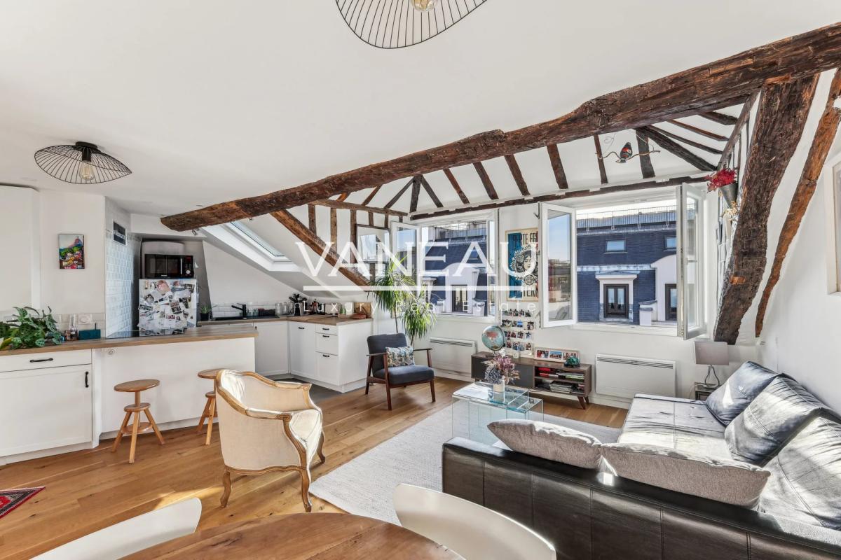 Paris IIe - Appartement de 3 pièces en parfait état - Vue dégagé