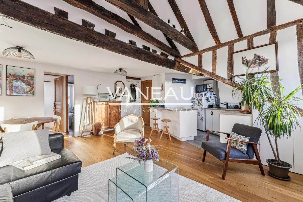 Paris IIe - Appartement de 3 pièces en parfait état - Vue dégagé