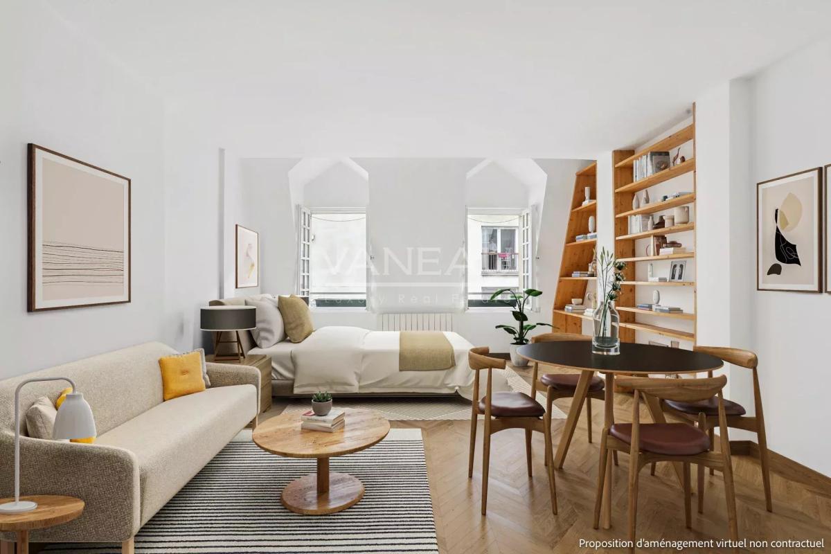 PARIS 3e - MARAIS - Grand studio