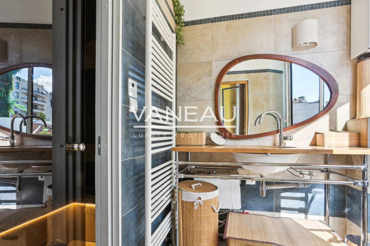 Paris XVIe - Auteuil sud - Maison familiale avec 6 chambres et R