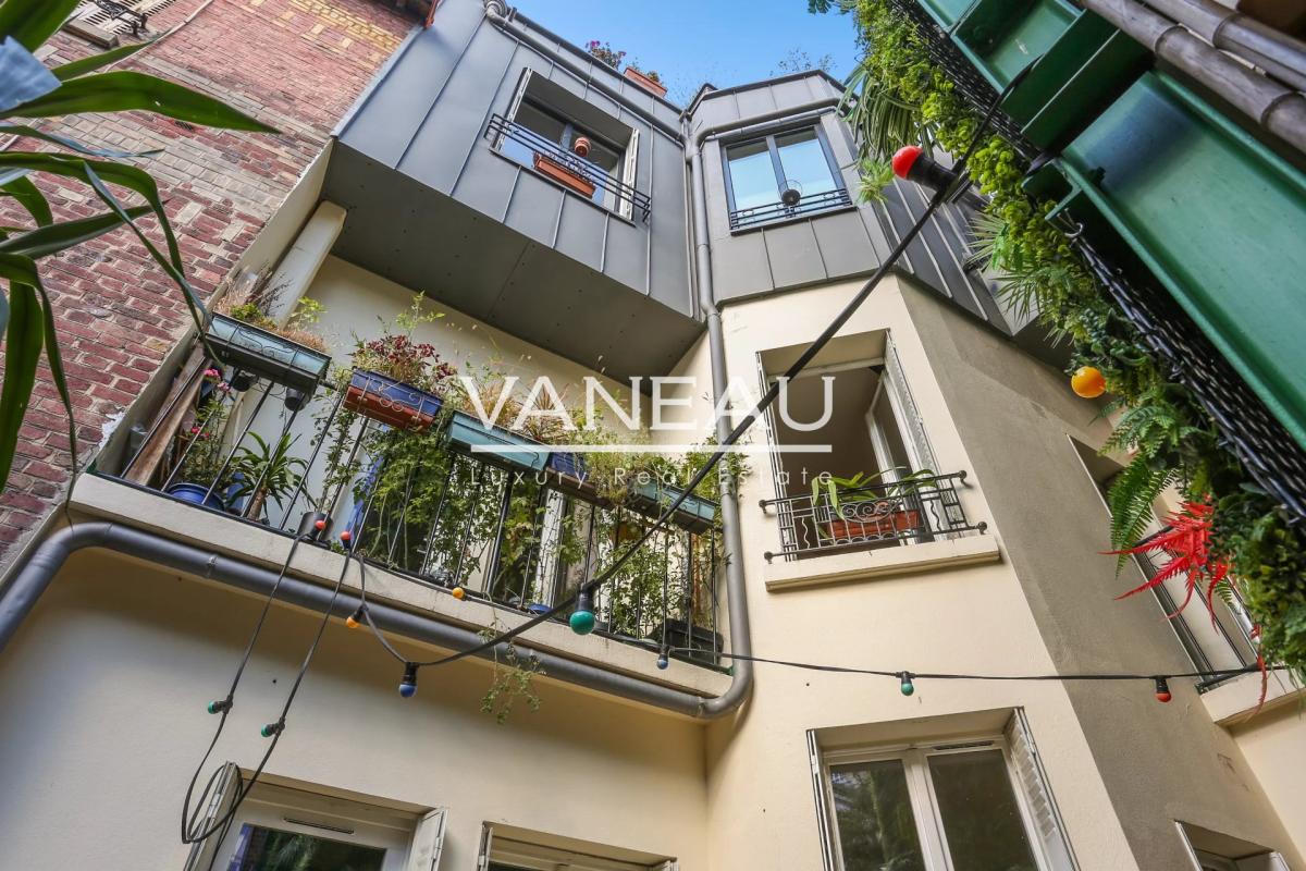 Paris XVIe - Auteuil sud - Maison familiale avec 6 chambres et R