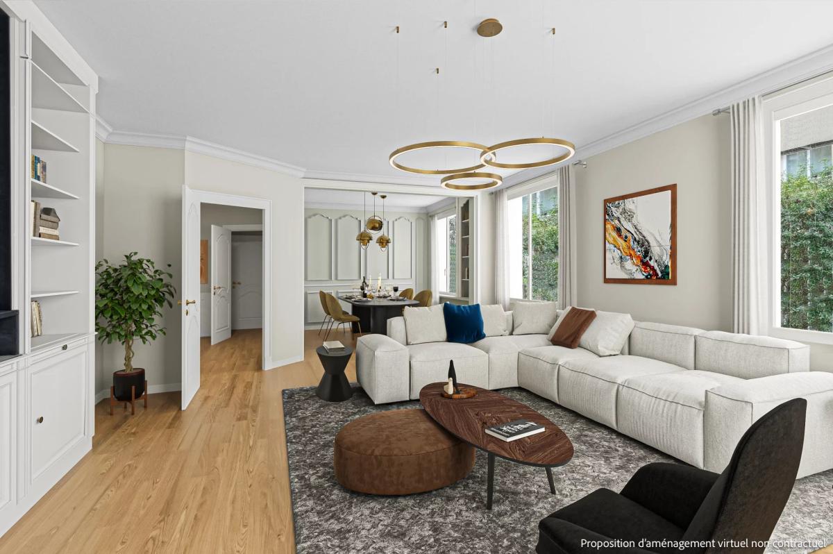 Paris XVIe - Jardin du Ranelagh - Appartement familial 2 à 3 cha