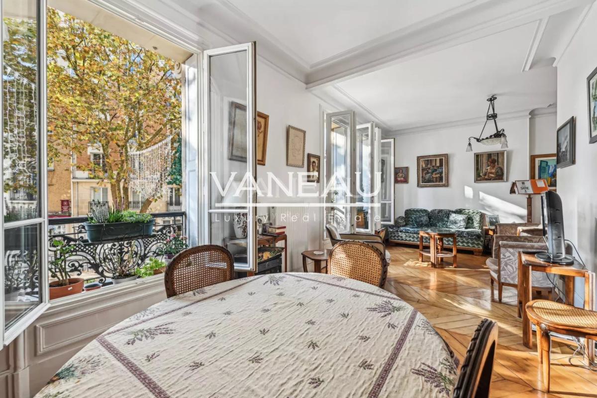 PARIS XVI - Rue d'Auteuil - 2 à 3 pièces avec vue dégagée exposé