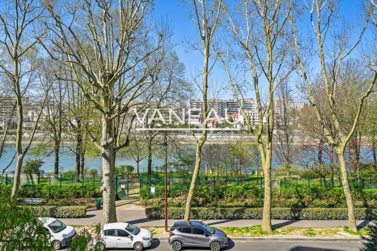 Neuilly / Île de la Jatte - Appartement familial - Vue dégagée