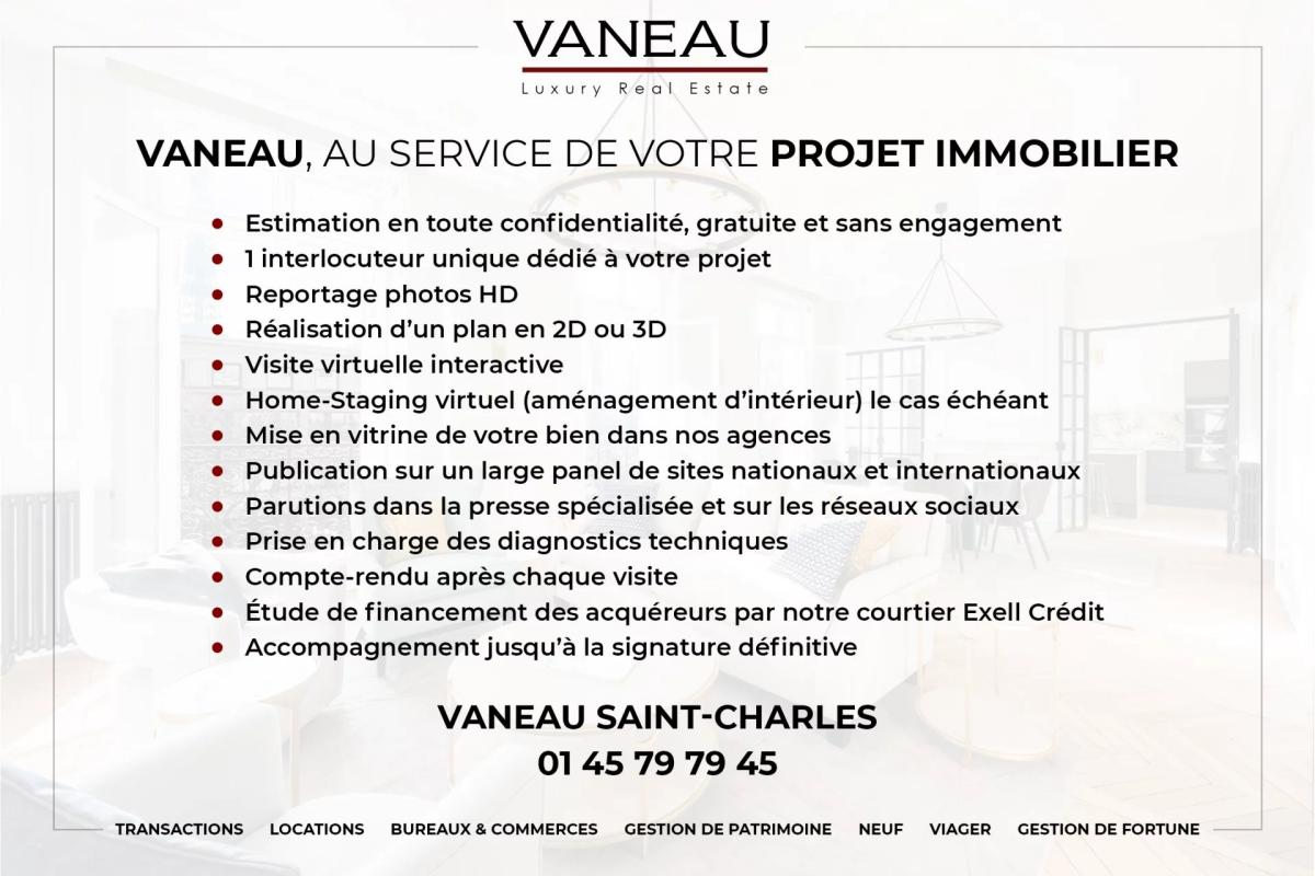 Paris 16. EXELMANS/GARIGLIANO. 3 ch. traversant 4è étage asc. + 