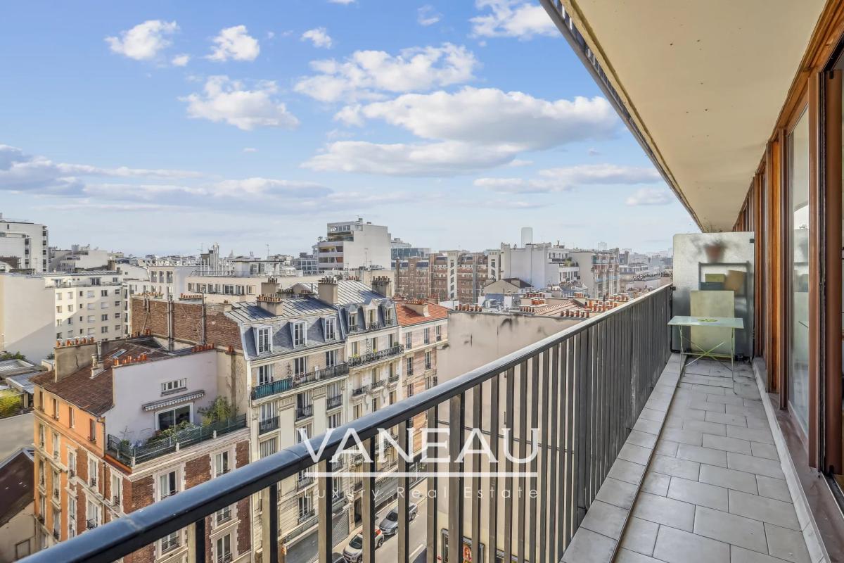 Paris XV - 4/5 pièces traversant - Étage élevé - Vue dégagée