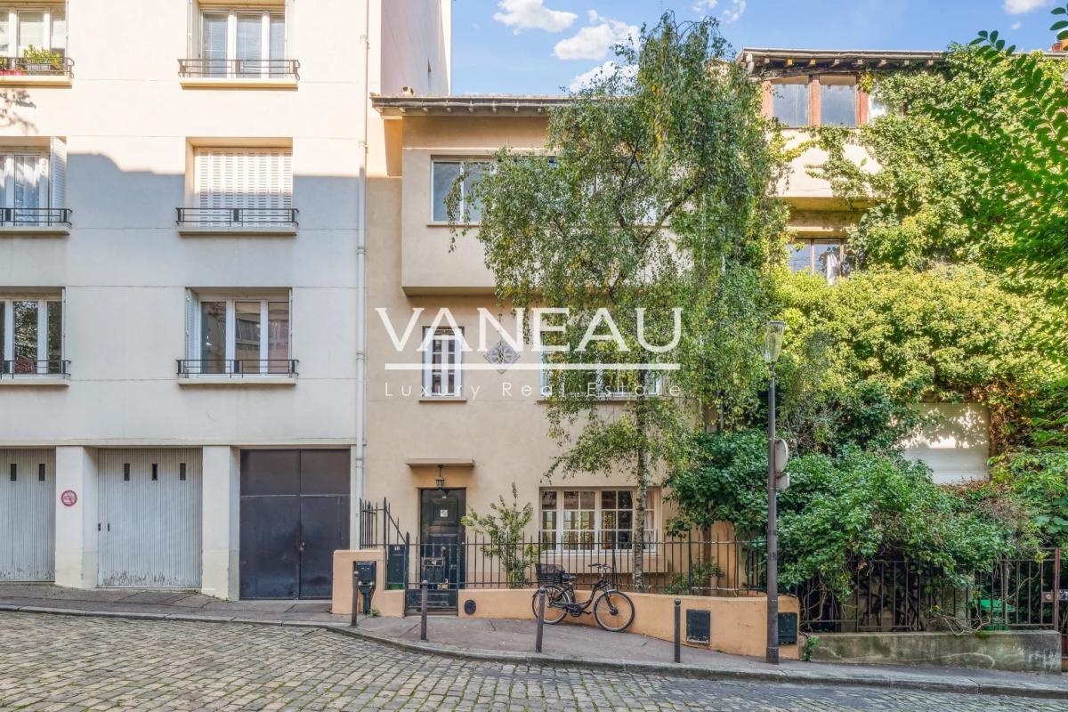 Parc Montsouris maison de charme 138 m² avec jardin