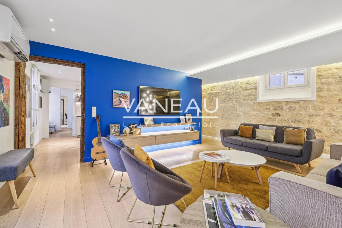 Paris VIe – Appartement quatre pièces entièrement rénové