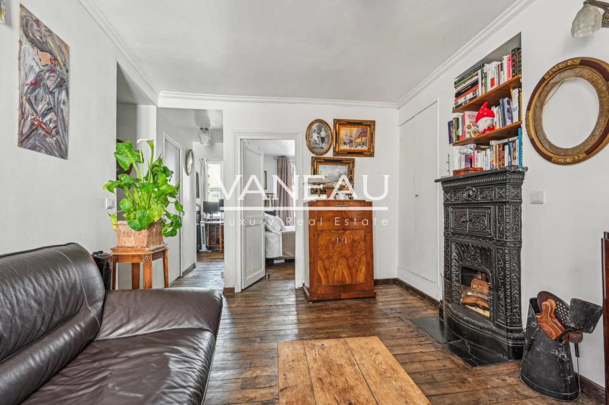 Paris XVe - Appartement 3 pièces - Charme de l'ancien