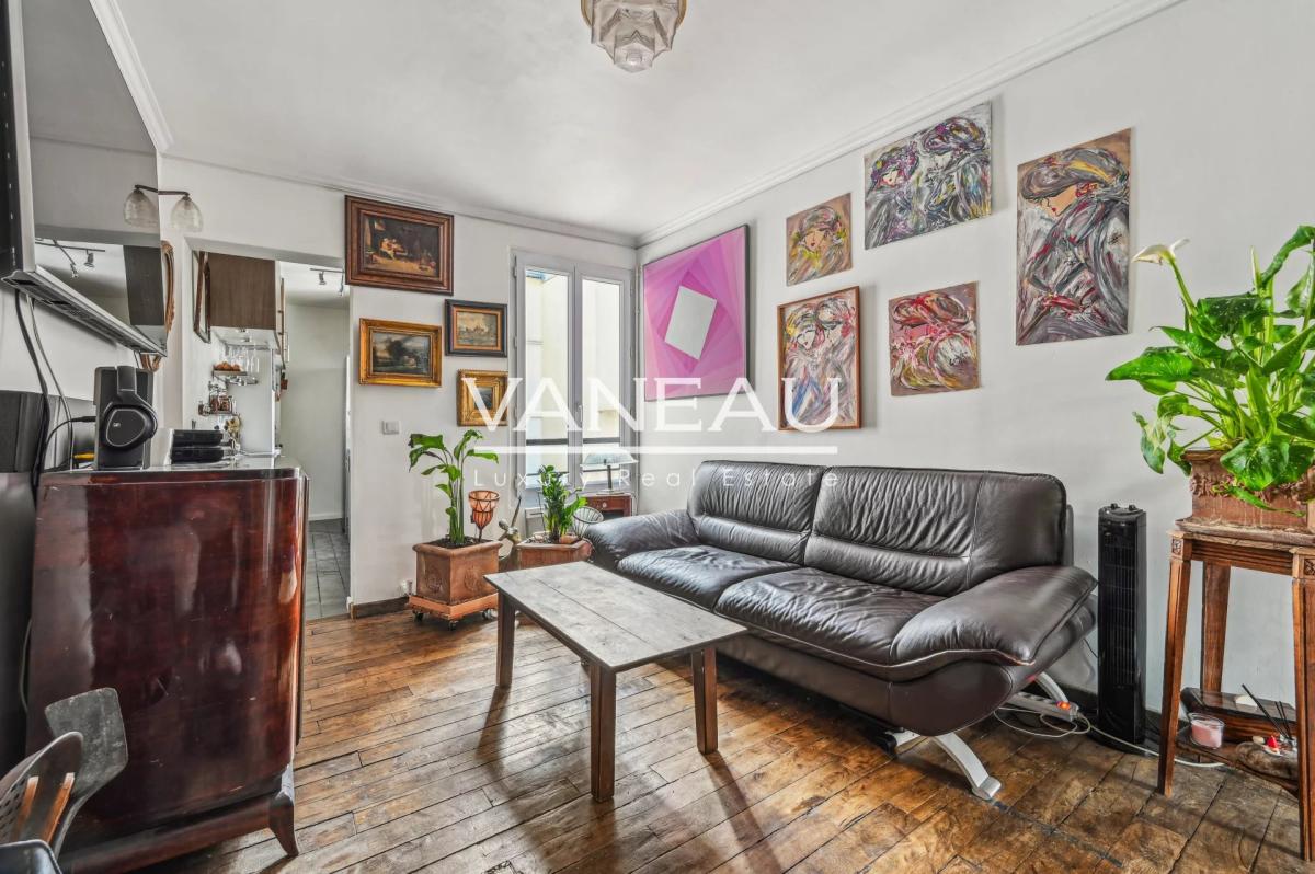 Paris XVe - Appartement 3 pièces - Charme de l'ancien