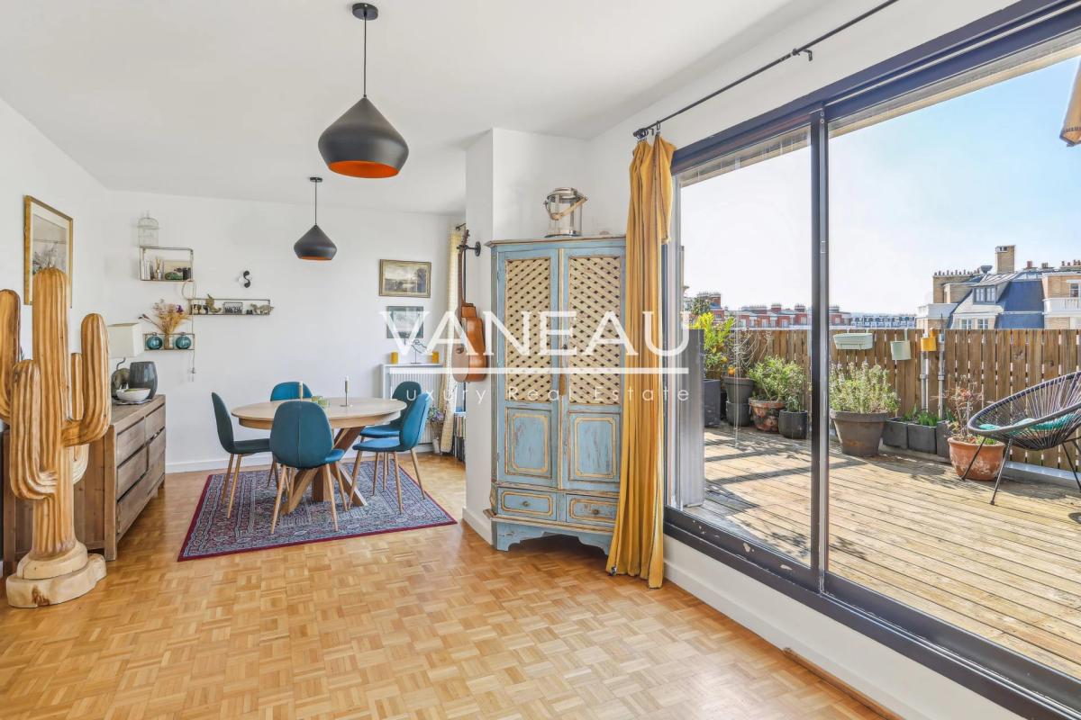 Paris XVIe - Auteuil Sud - Appartement familial 3 chambres avec 