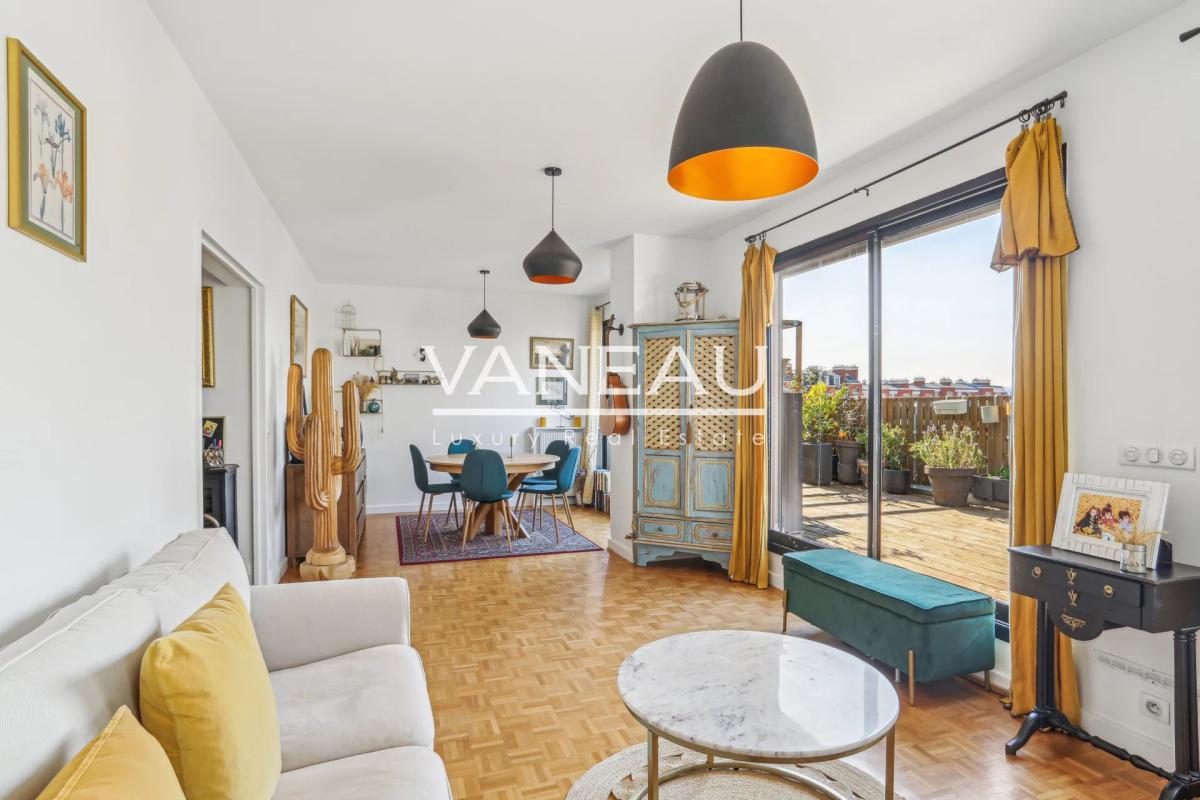 Paris XVIe - Auteuil Sud - Appartement familial 3 chambres avec 