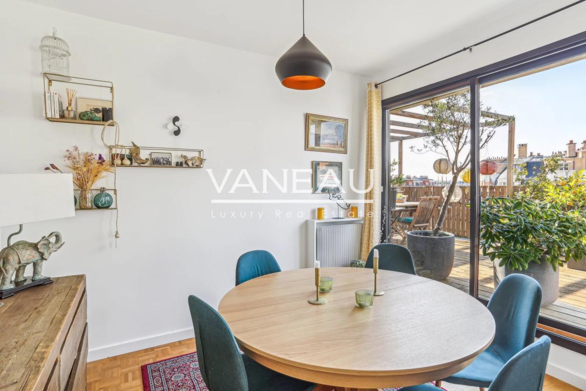 Paris XVIe - Auteuil Sud - Appartement familial 3 chambres avec 