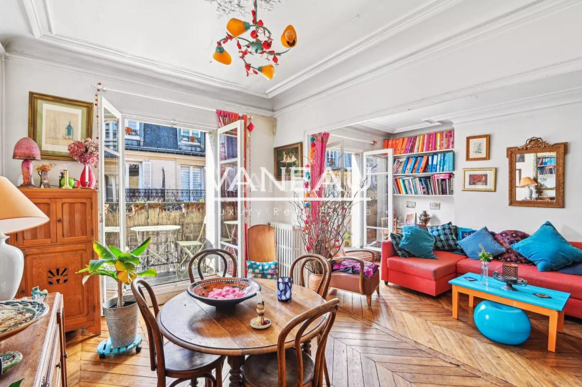 PARIS XIe - Saint Ambroise - Appartement très lumineux avec vue 