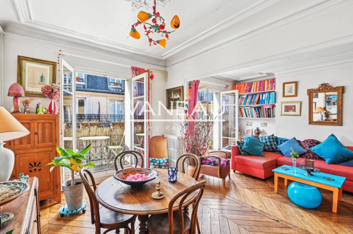 PARIS XIe - Saint Ambroise - Appartement très lumineux avec vue 