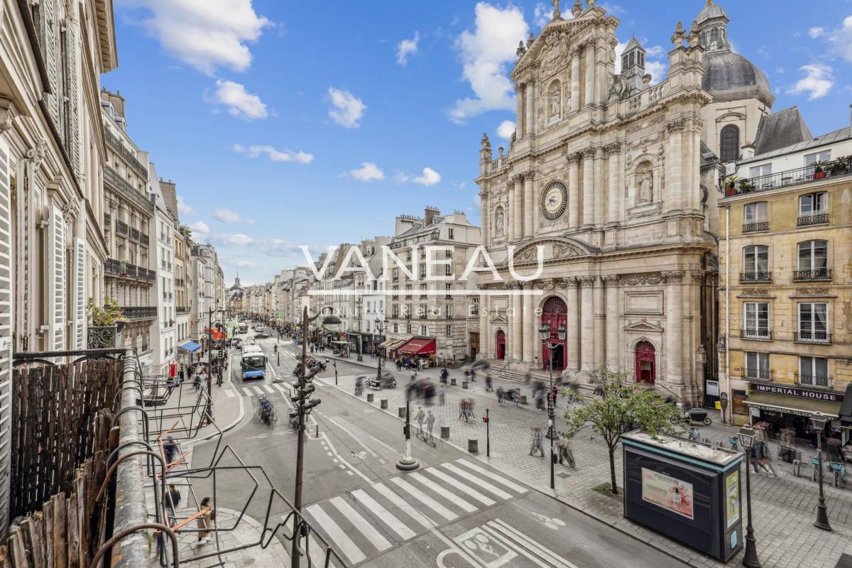 Paris IVème - SAINT-PAUL - Balcon - Vue dégagée lumière et poten