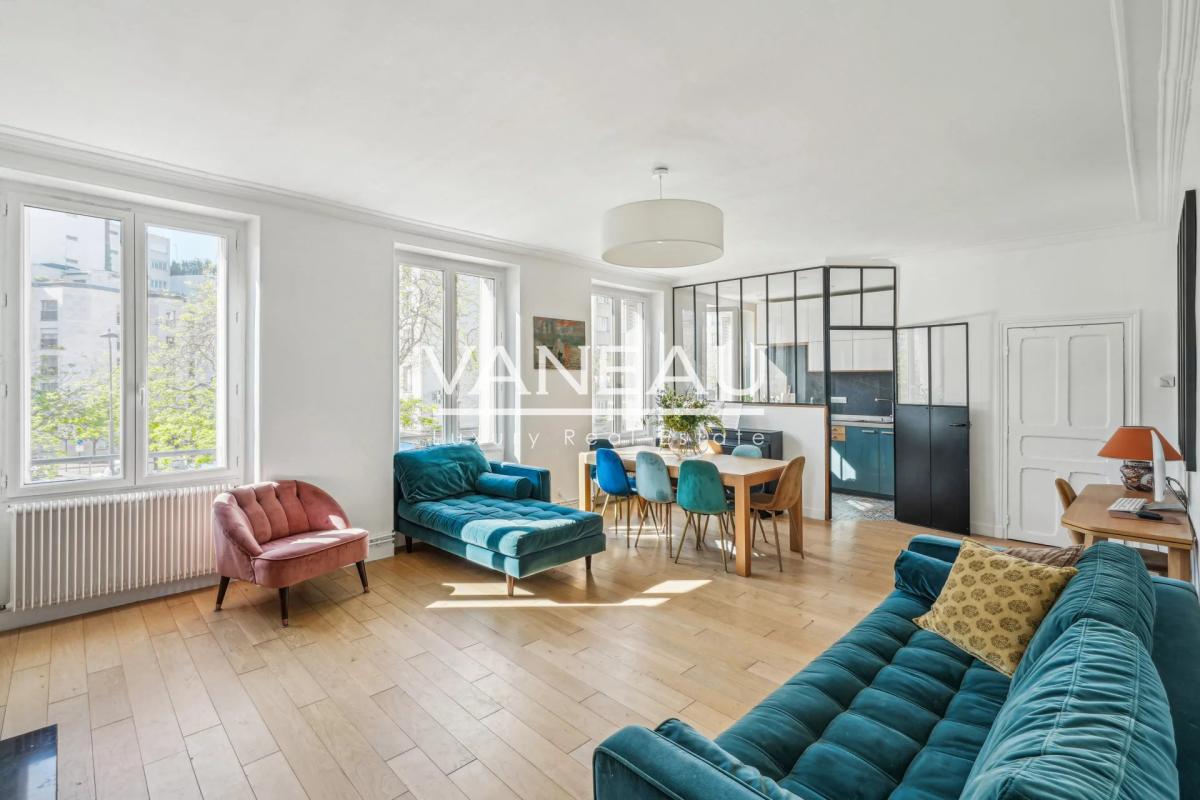 Paris XVIème - Auteuil Sud - 3 pièces rénové -