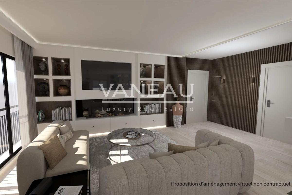 Appartement avec terrasses au dernier étage