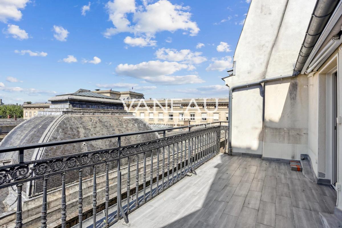 2 pièces terrasse Monnaie