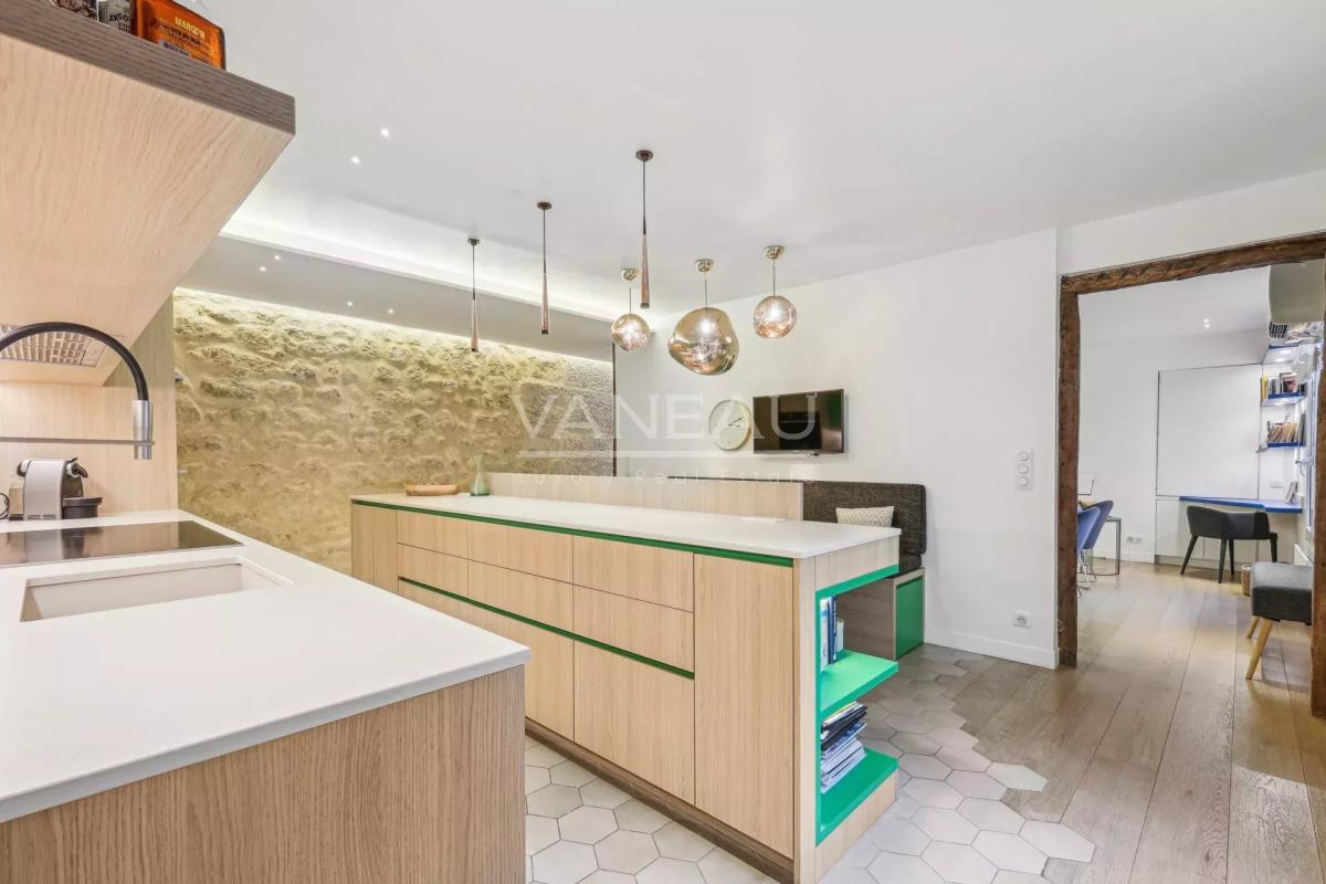 Paris VIe – Appartement quatre pièces entièrement rénové