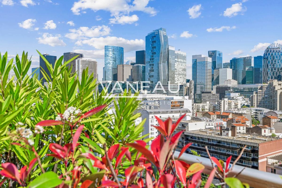 Dernier étage avec terrasse - Vue panoramique - Ile de Puteaux