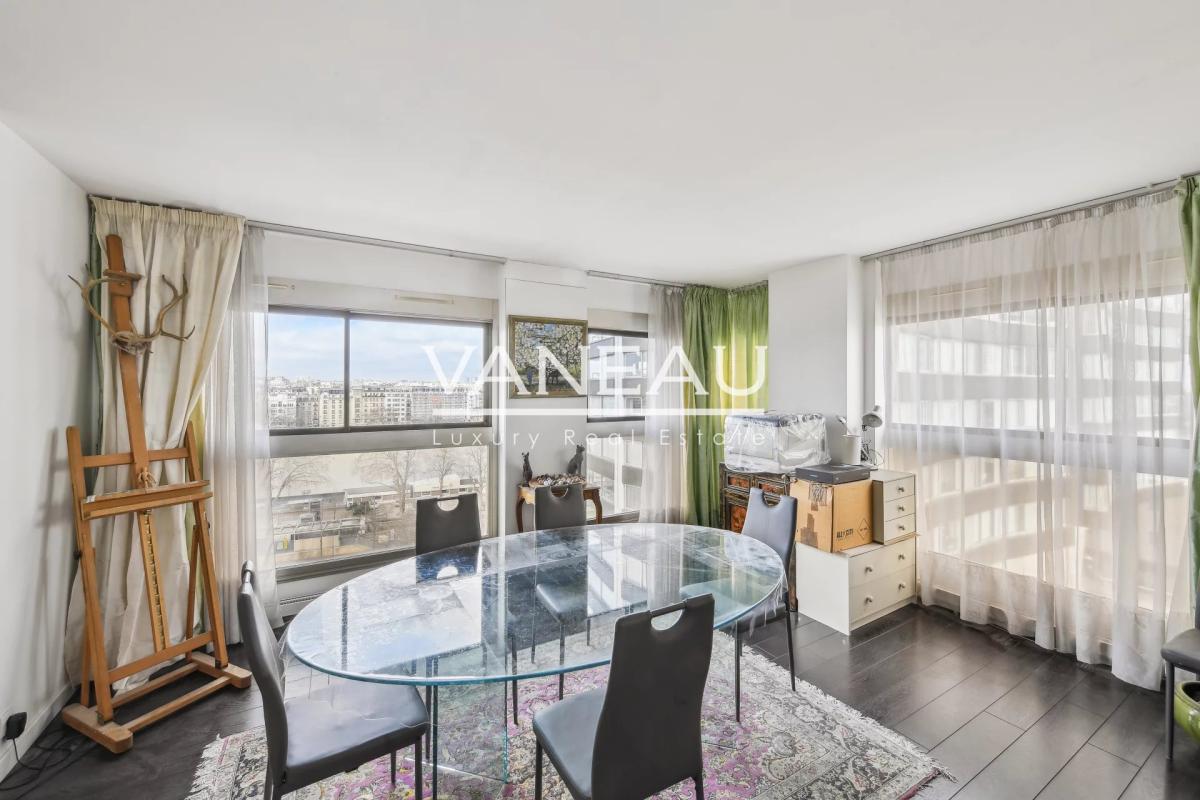 Paris XVe Vue Seine - Mirabeau Javel -
