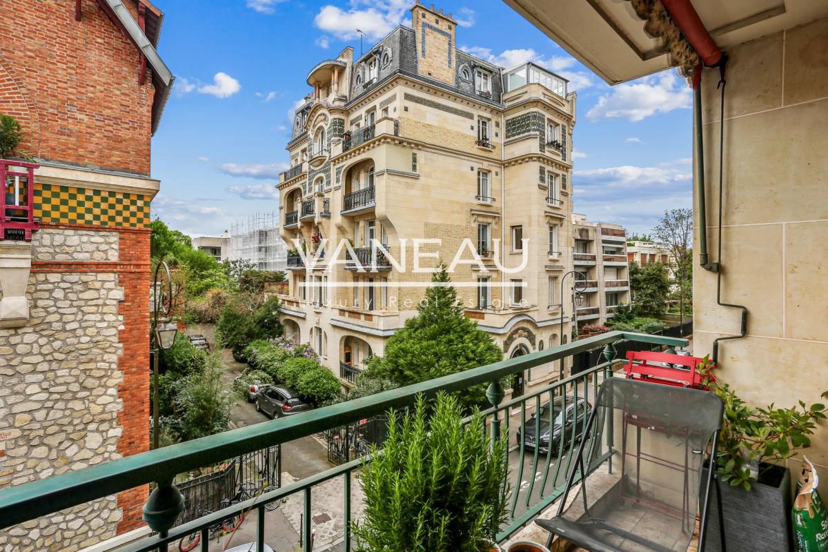 Quartier Auteuil, proche du Bois de Boulogne