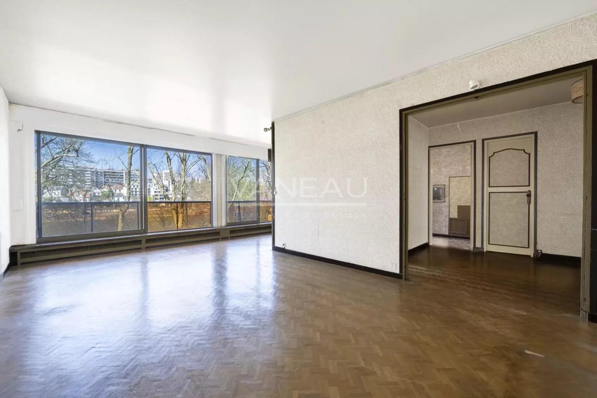 Neuilly / Île de la Jatte - Appartement familial - Vue dégagée