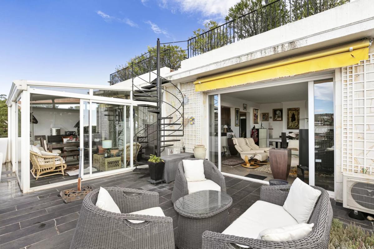 Cannes Petit Juas - Appartement 4 pièces vue mer à vendre