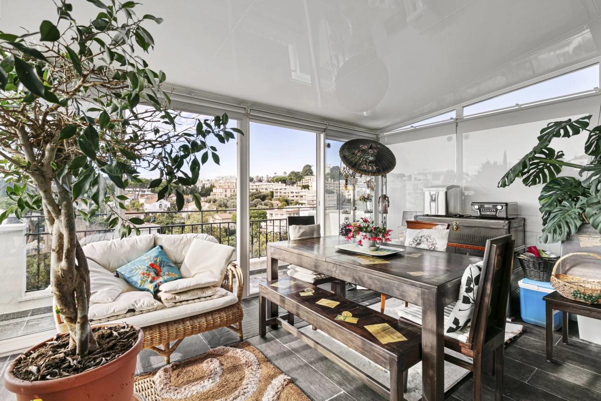 Cannes Petit Juas - Appartement 4 pièces vue mer à vendre