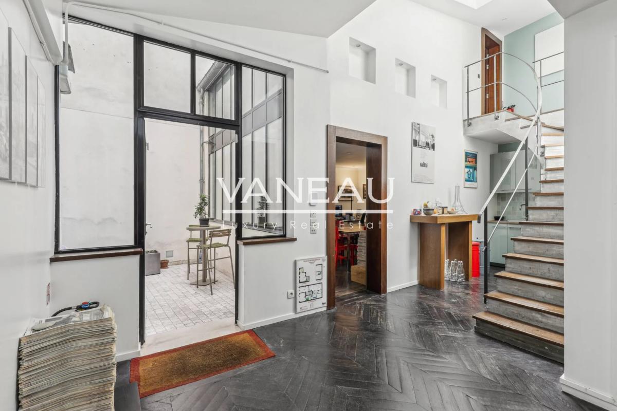 PARIS XVI - Ranelagh La Muette - Maison Loft de 5 pièces avec te