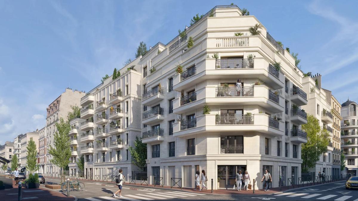Levallois-Perret - Appartement  en dernier étage avec terrasses