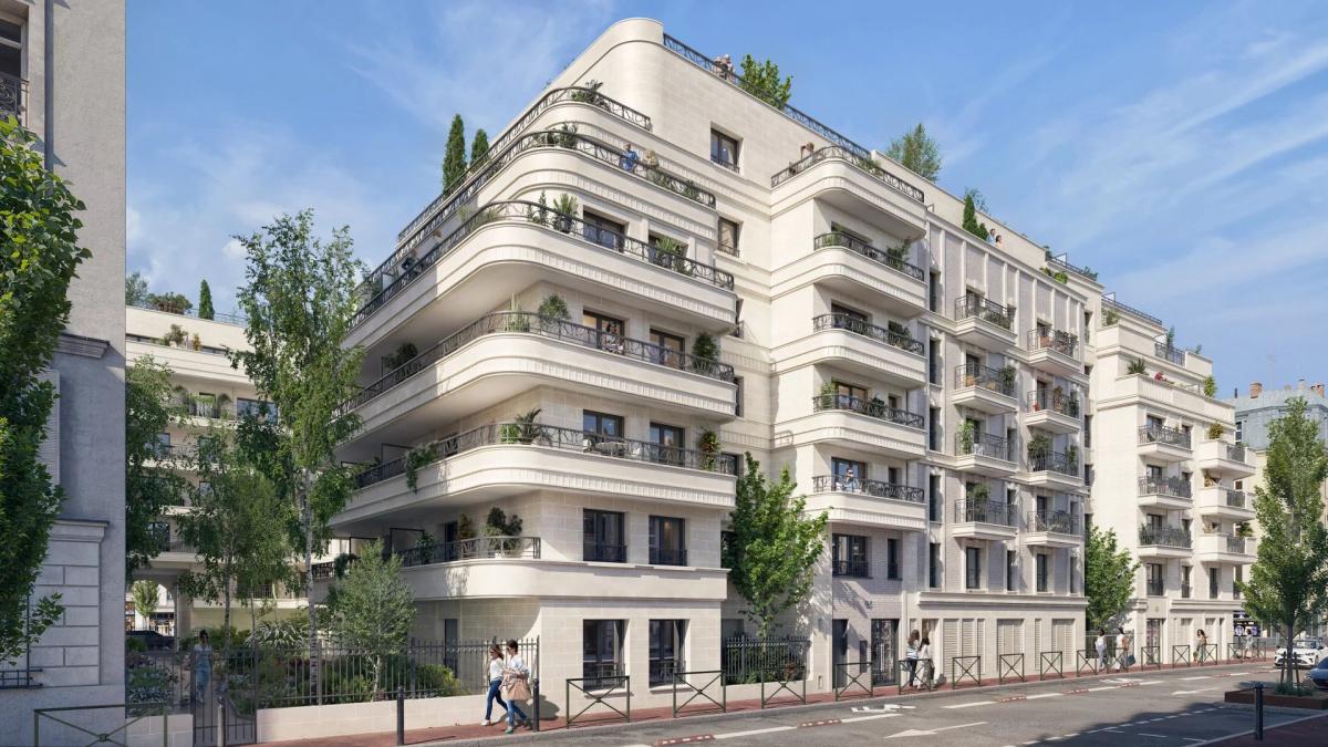 Levallois-Perret - Appartement  en dernier étage avec terrasses