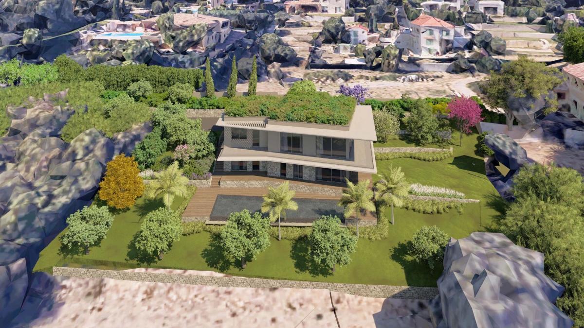 Vallauris, Terrain a bâtir, avec magnifique vue mer à vendre
