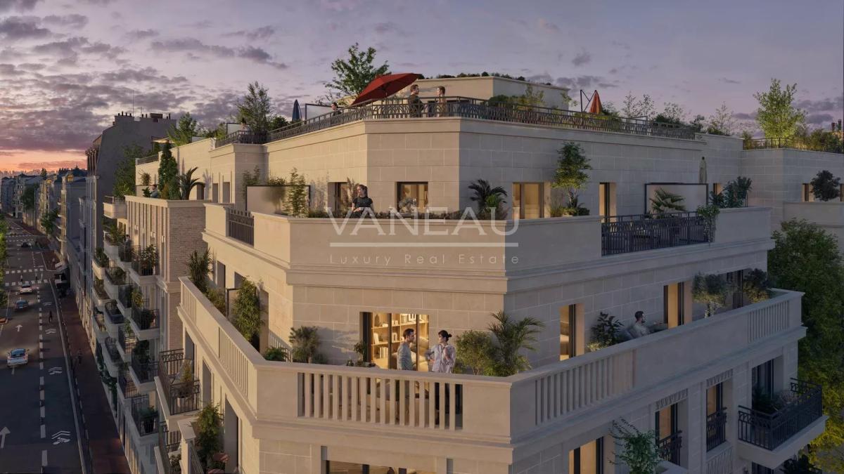 Levallois-Perret - Appartement  au 4e étage avec Balcon