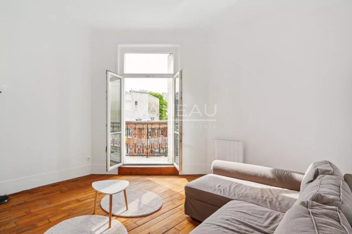 Paris XVIe Auteuil Montmorency - 2 chambres - vue dégagée
